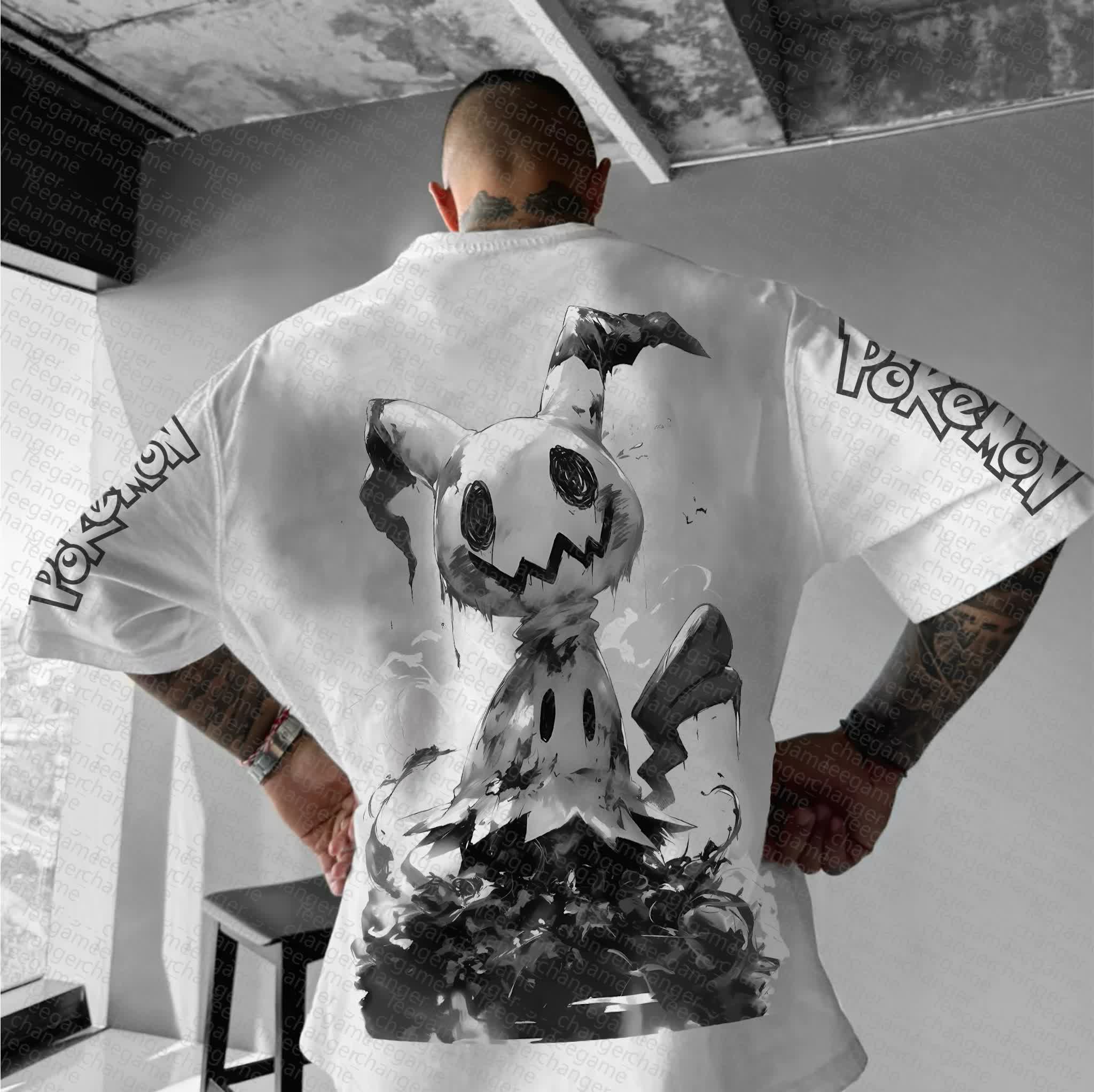 Unisex  "Pokémon" Anime Inspired Vintage T-Shirt