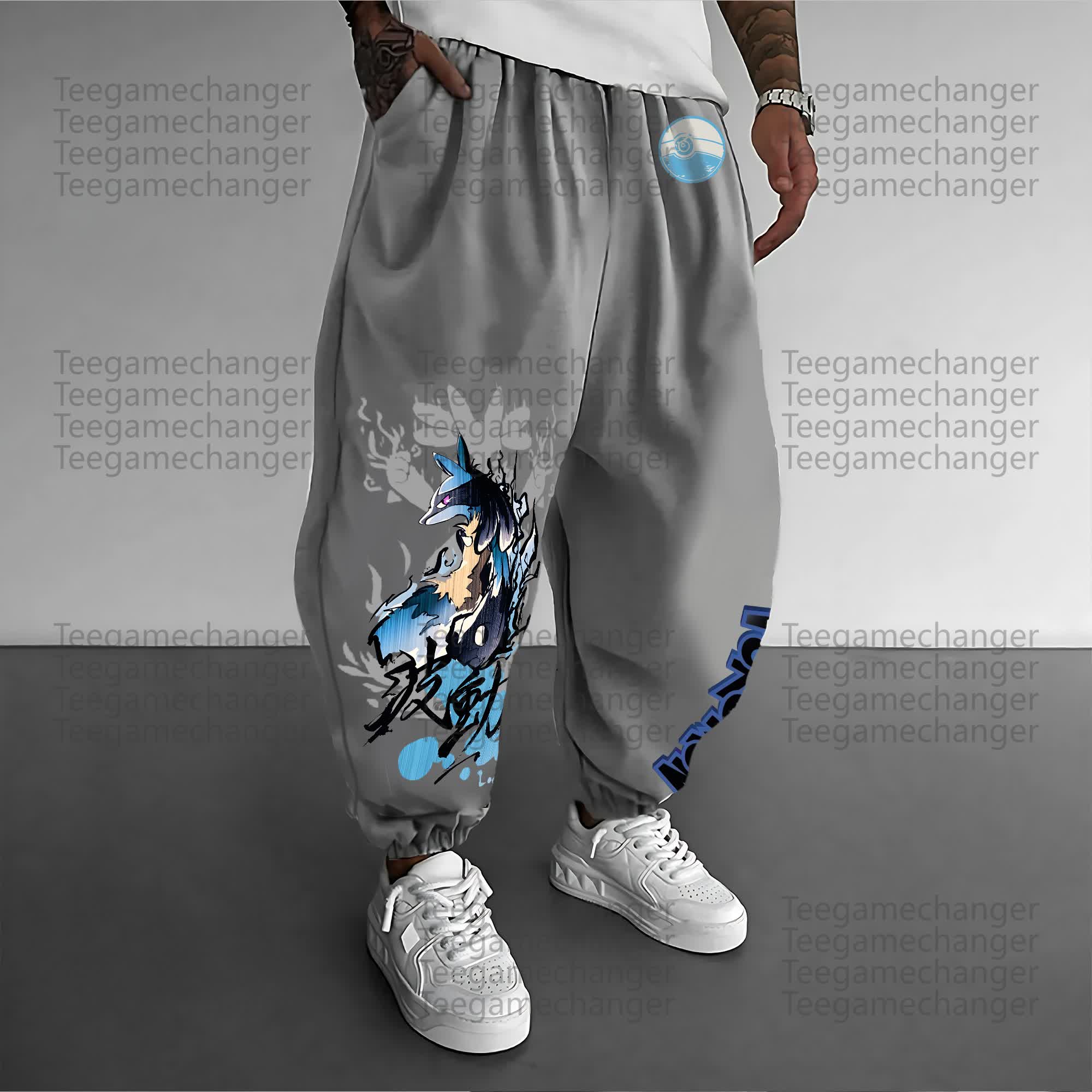 Unisex Anime Inspired Vintage Pants丨Pokémon