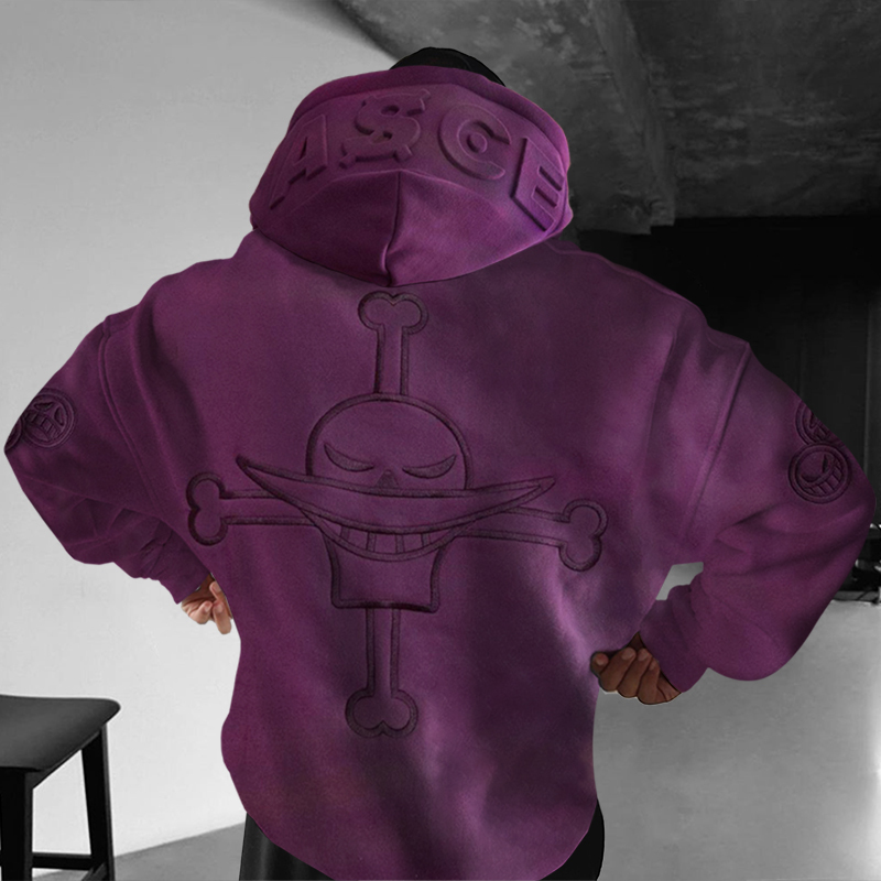 Oversize "" Print Hoodie-Teegamechanger