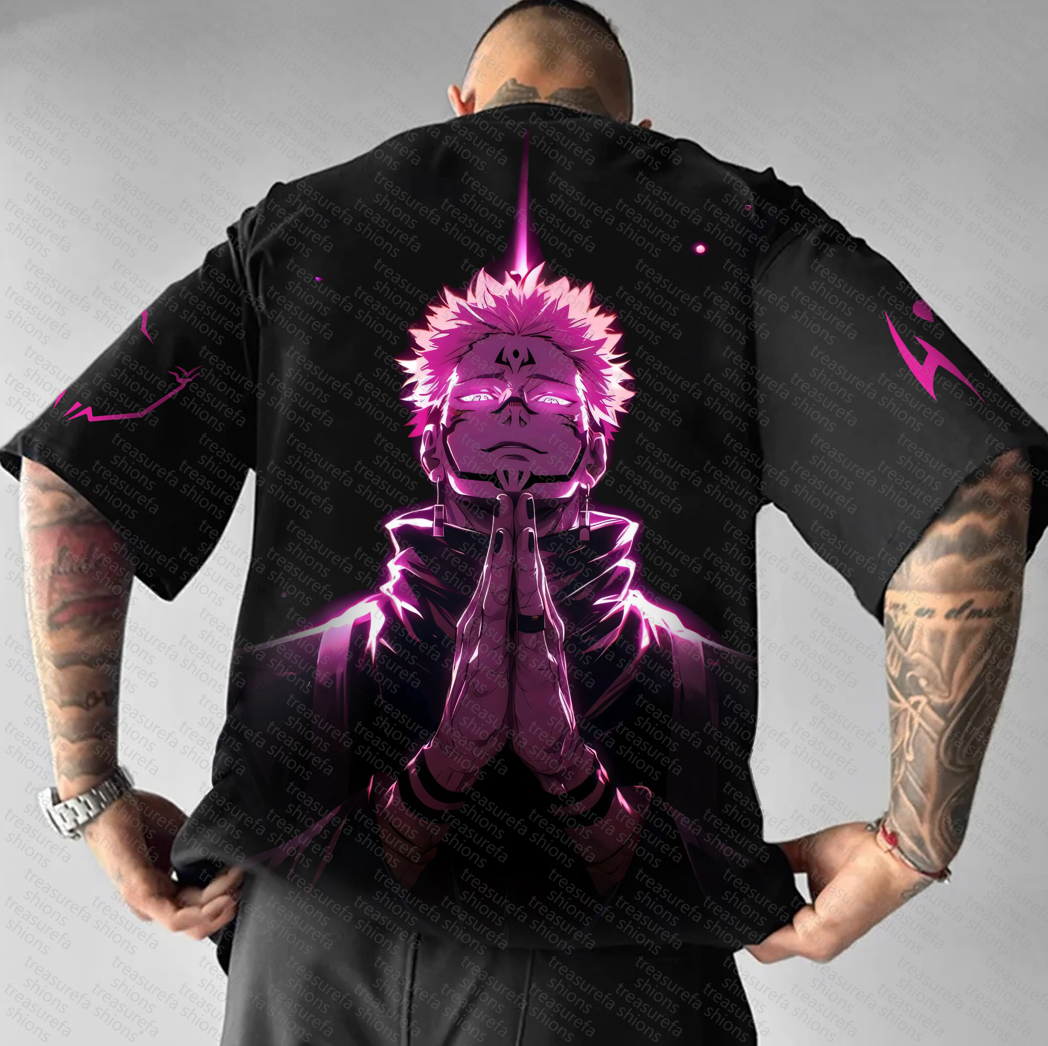 Unisex  " Jujutsu Kaisen " Anime Inspired Vintage T-Shirt