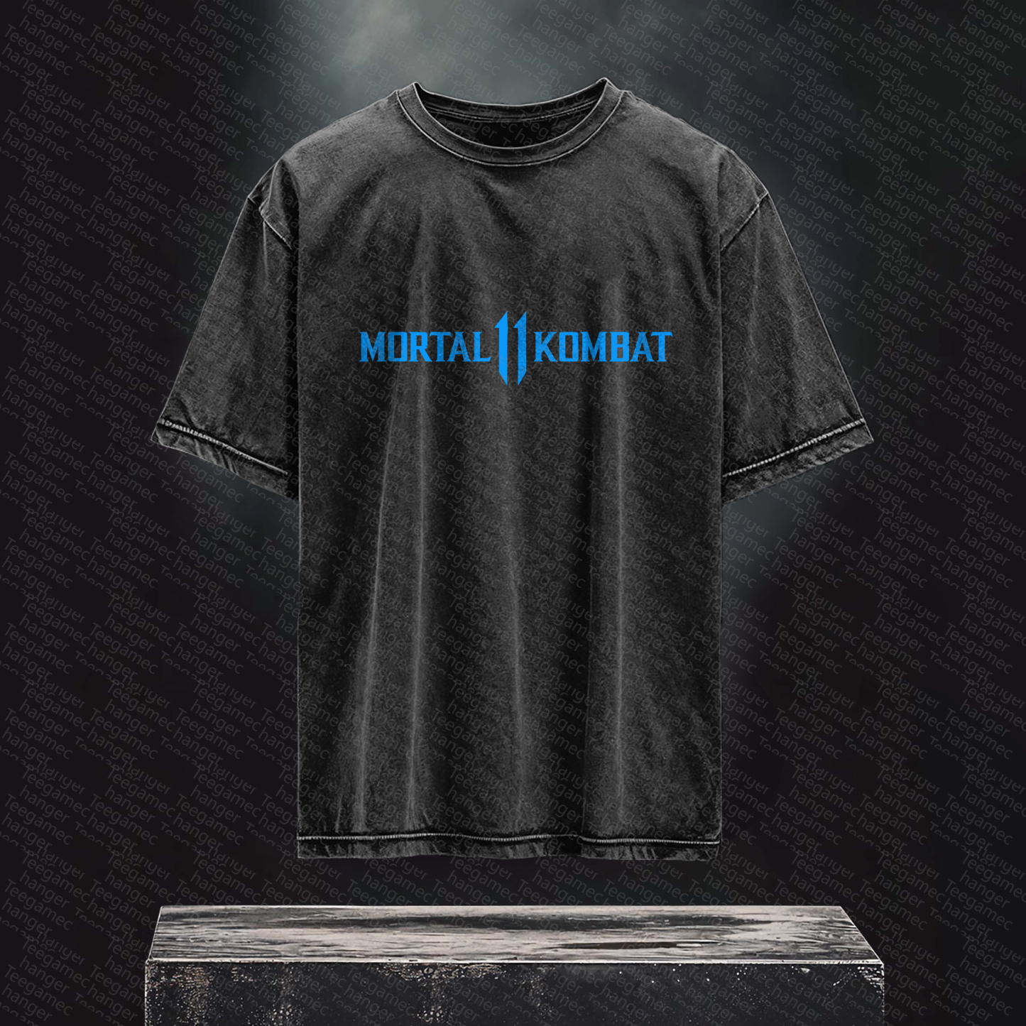 Unisex  Inspired Vintage Washed T-Shirt丨 Mortal Kombat