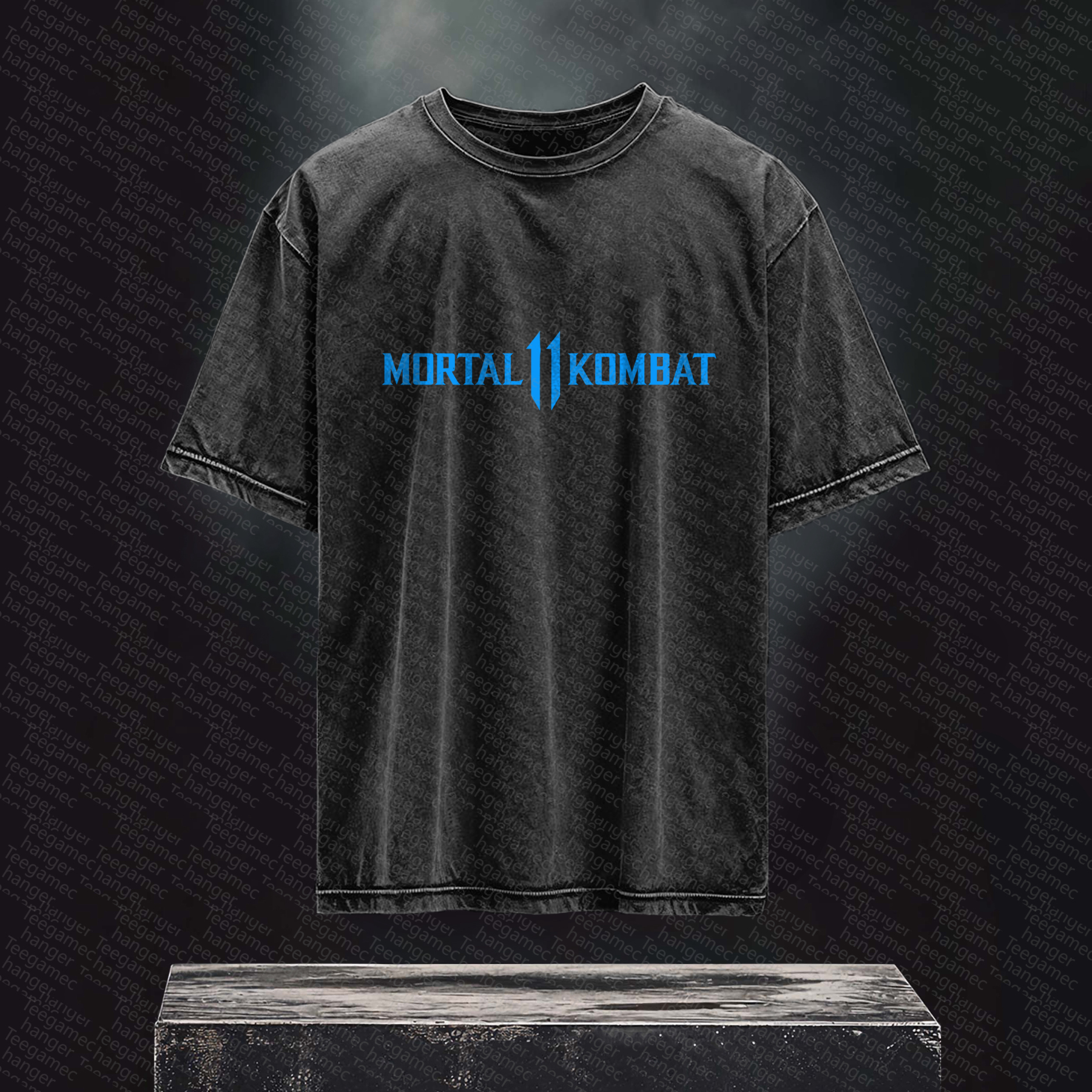 Unisex  Inspired Vintage Washed T-Shirt丨 Mortal Kombat