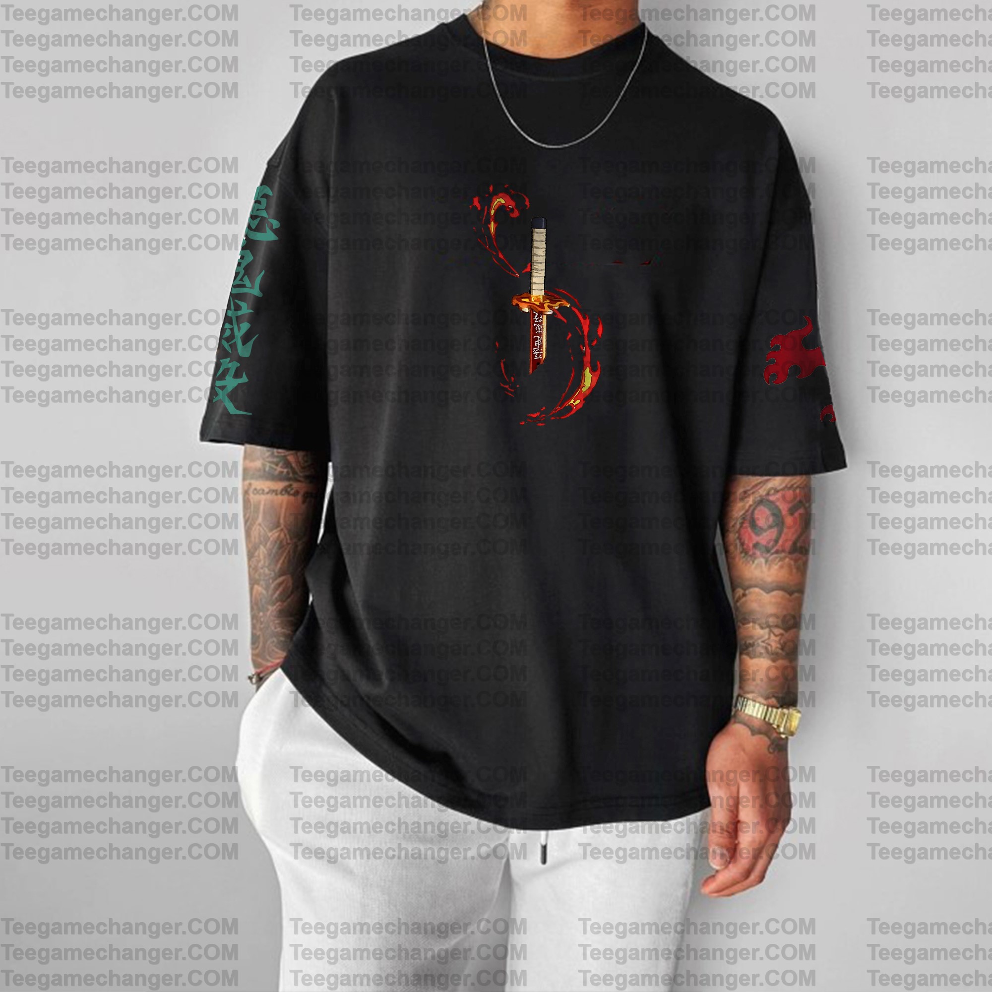 Unisex Anime Inspired Vintage T-Shirt| KNY