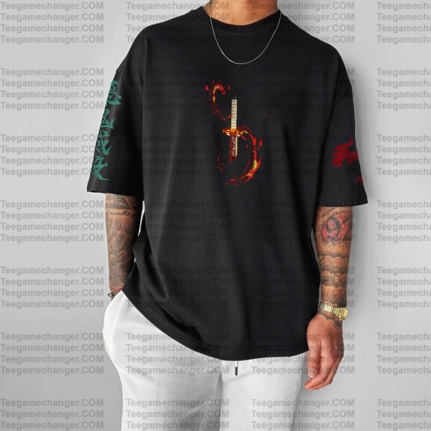 Unisex Anime Inspired Vintage T-Shirt| KNY