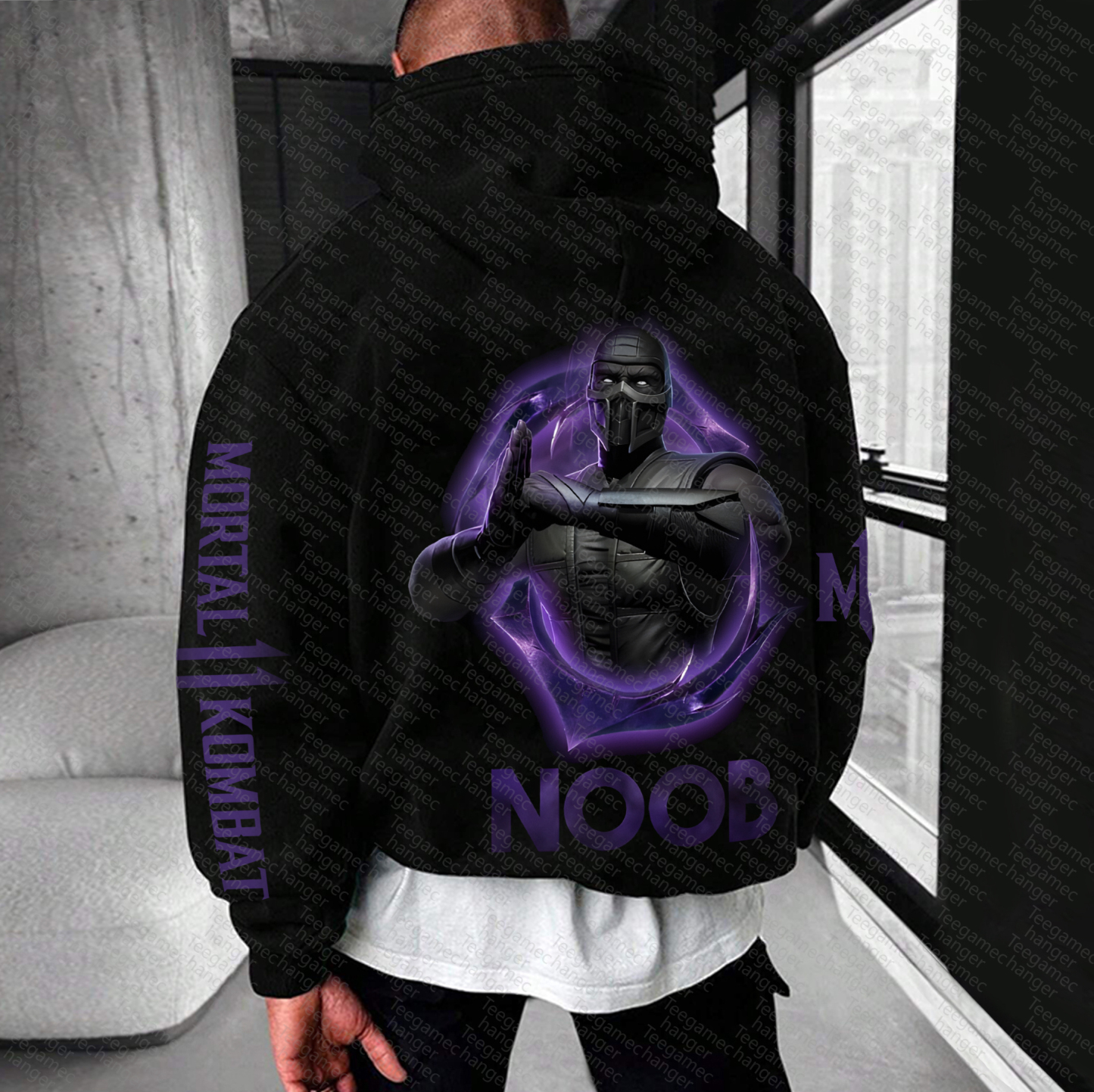 Unisex “Mortal Kombat” Anime Graphic Streetwear Vintage Hoodie