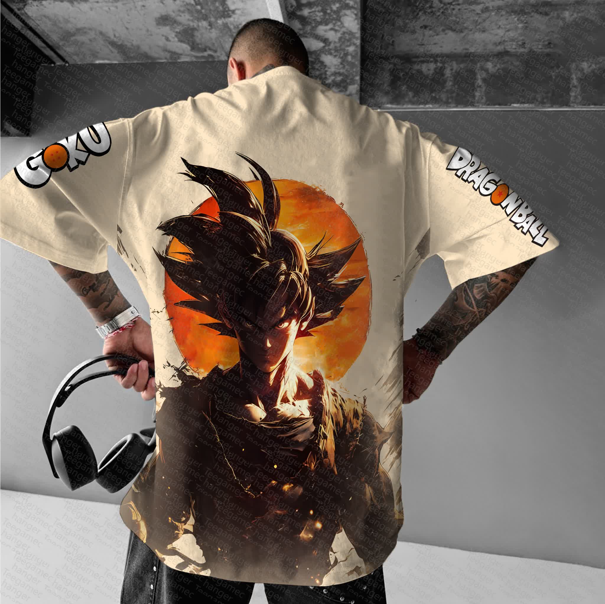 Unisex  "Dragonball" Anime Inspired Vintage T-Shirt
