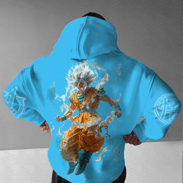 Unisex “Dragonball” Anime Graphic Streetwear Vintage Hoodie