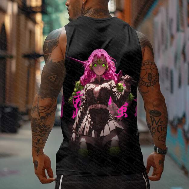 Unisex  “Demon Slayer” Casual Anime  Tank Top