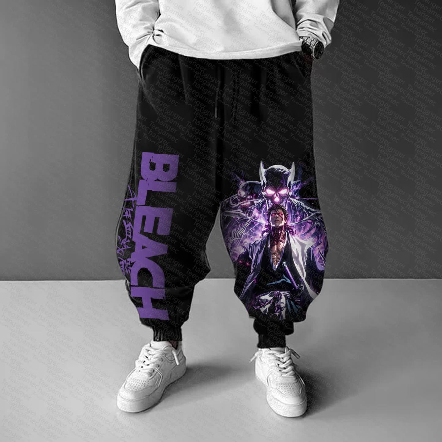 Unisex Casual Anime Streetwear Pants