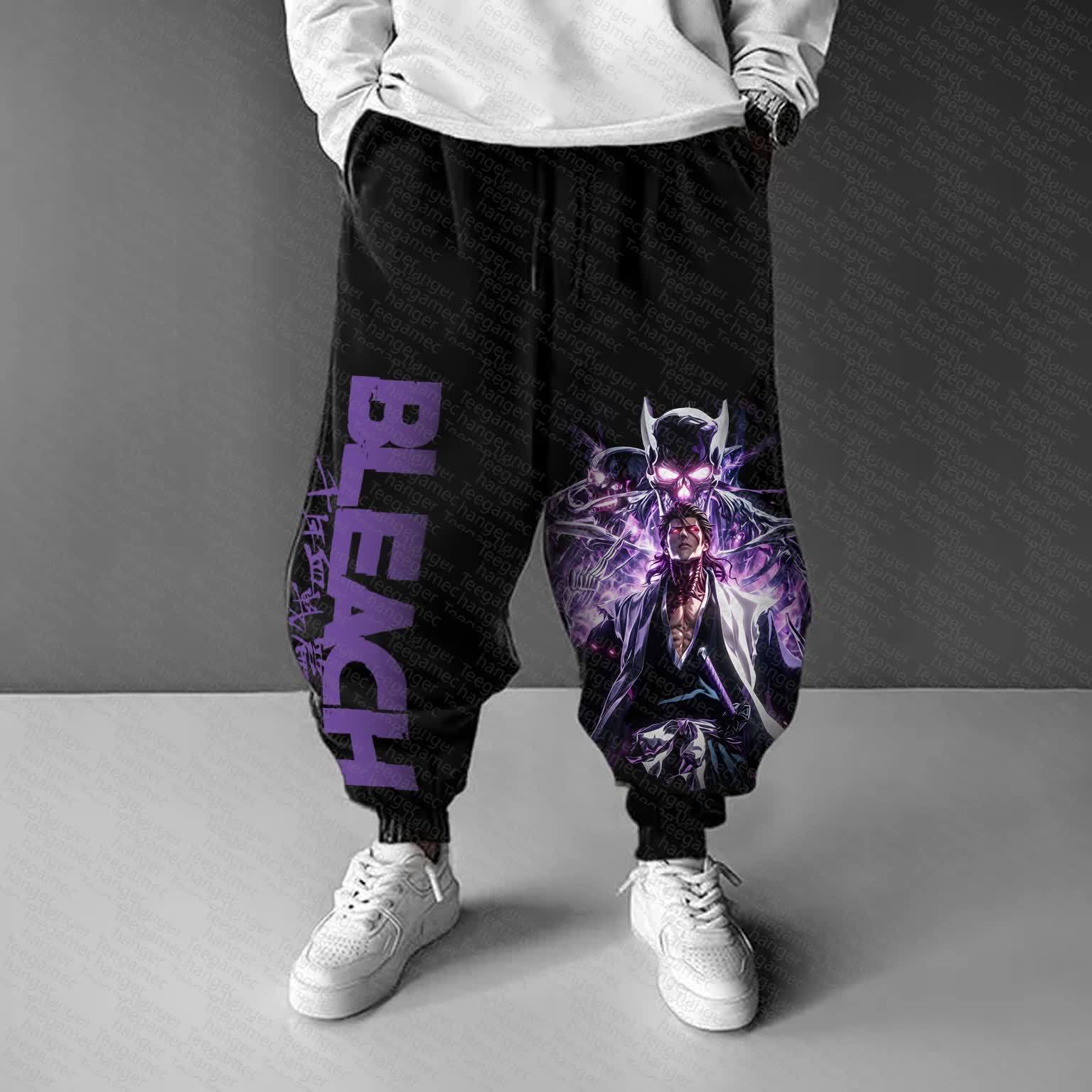 Unisex Casual Anime Streetwear Pants