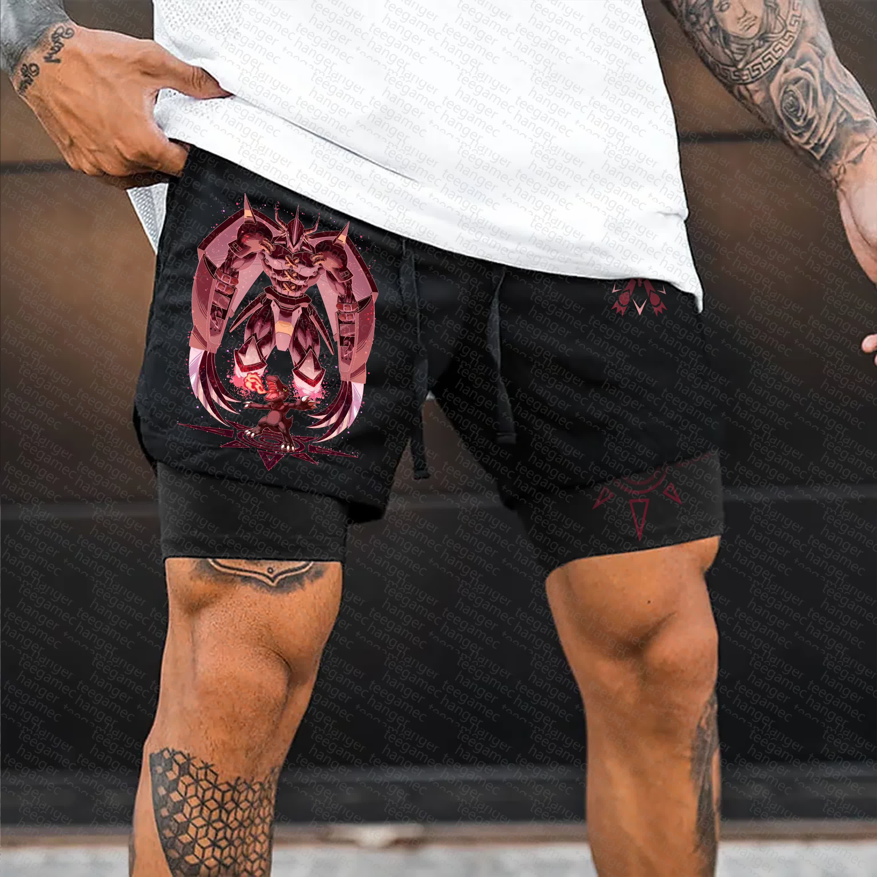 Unisex  “Digimon” Casual Anime Streetwear Shorts