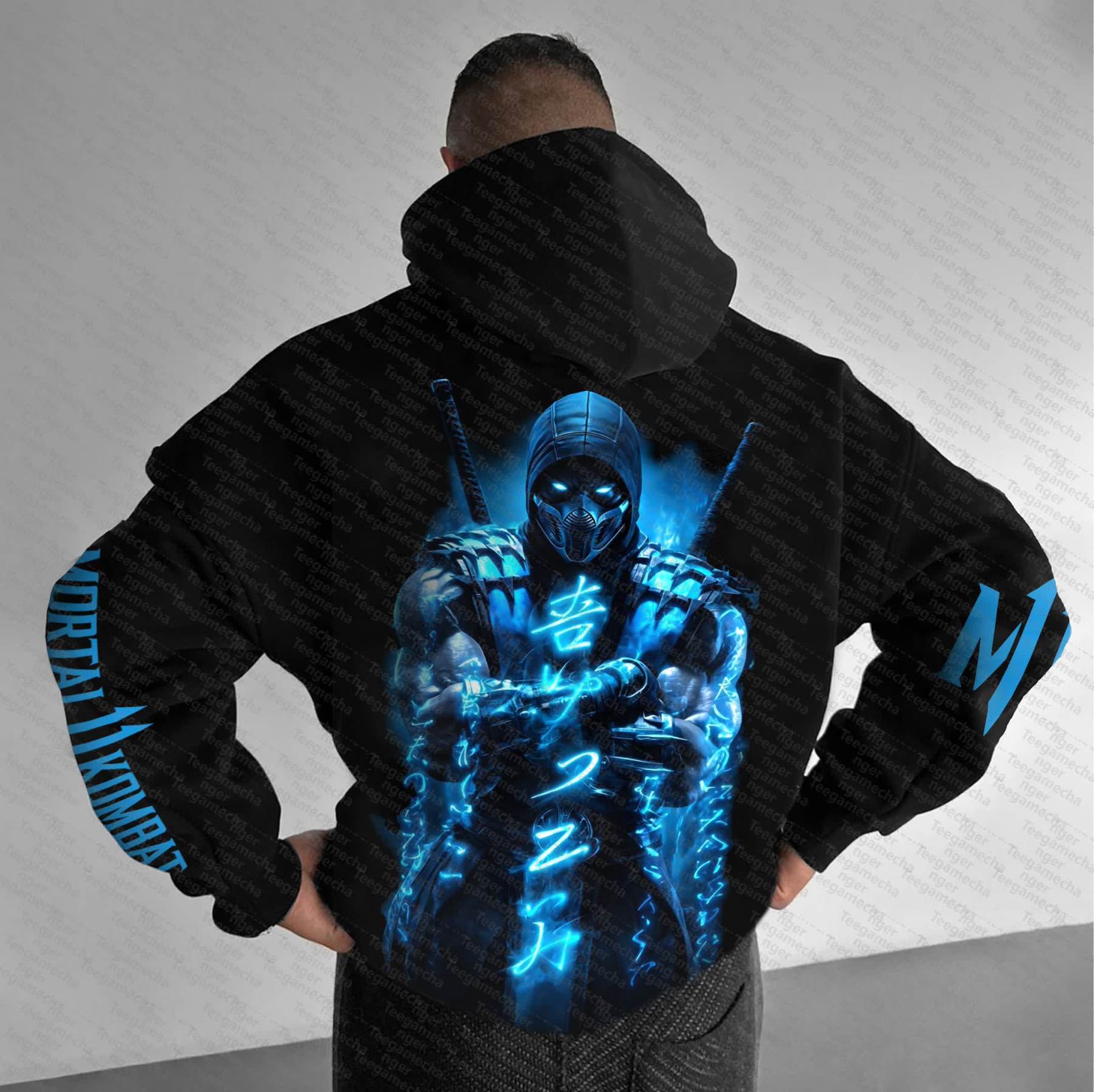 Unisex “Mortal Kombat” Anime Graphic Streetwear Vintage Hoodie