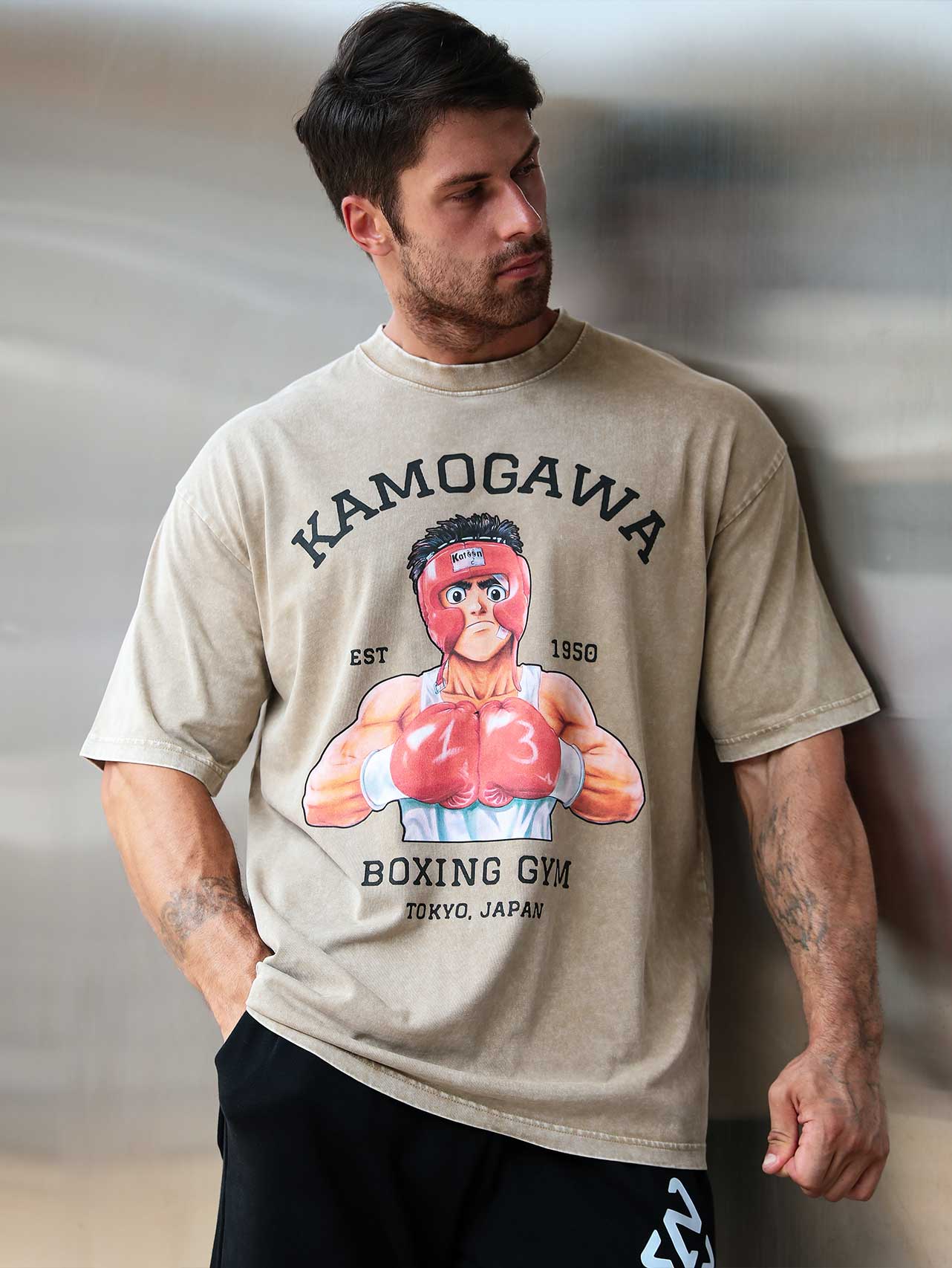 Ippo Spar Vintage Tee-Teegamechanger
