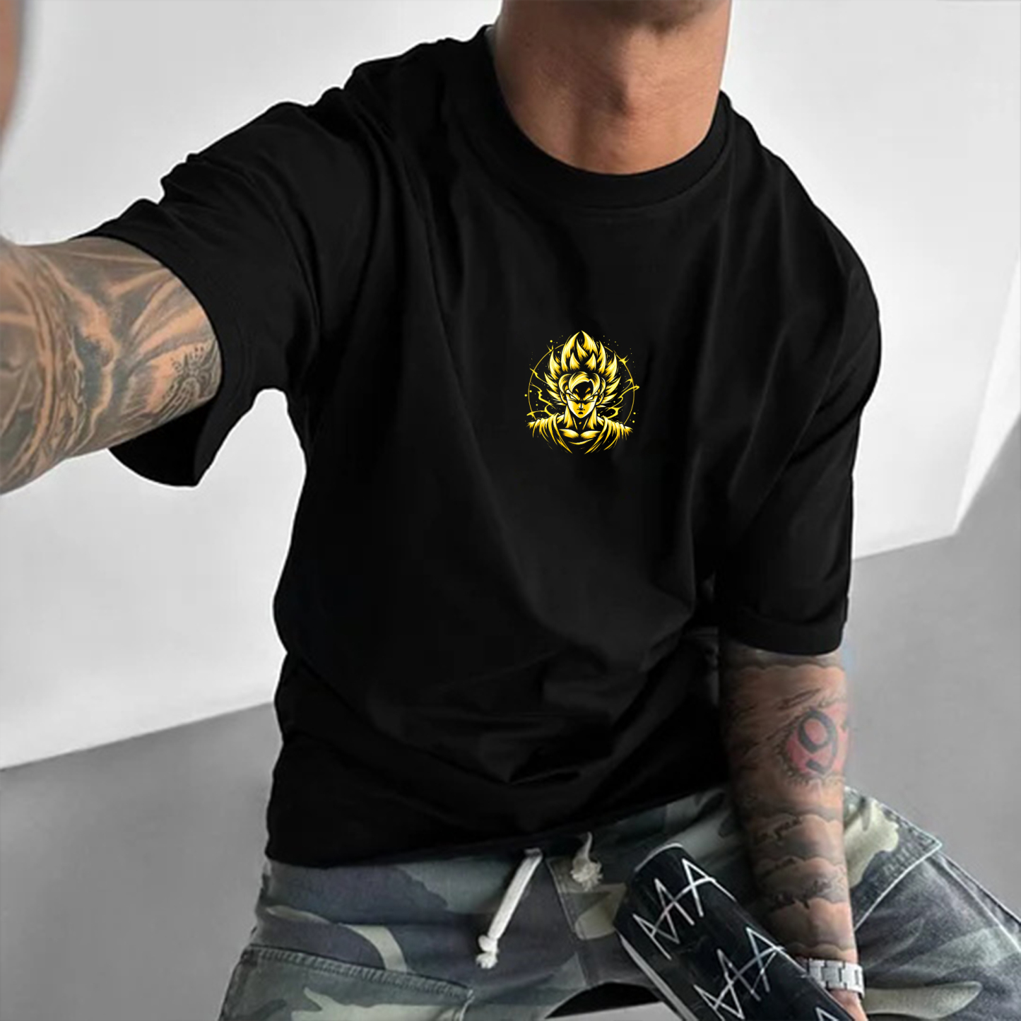 Unisex Anime Inspired Vintage T-Shirt