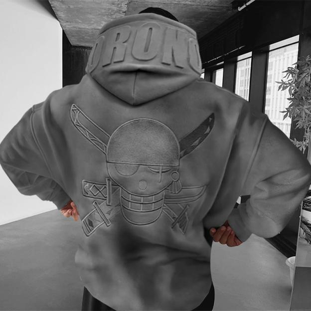 Oversize Print Hoodie-Teegamechanger