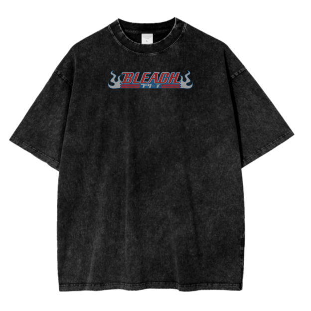 Vintage Washed Tee丨Bleach