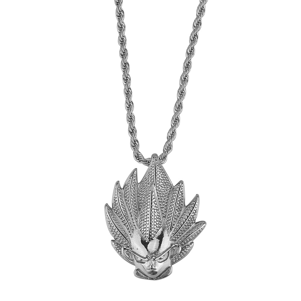 Unisex Anime Character Titanium Necklace-Teegamechanger