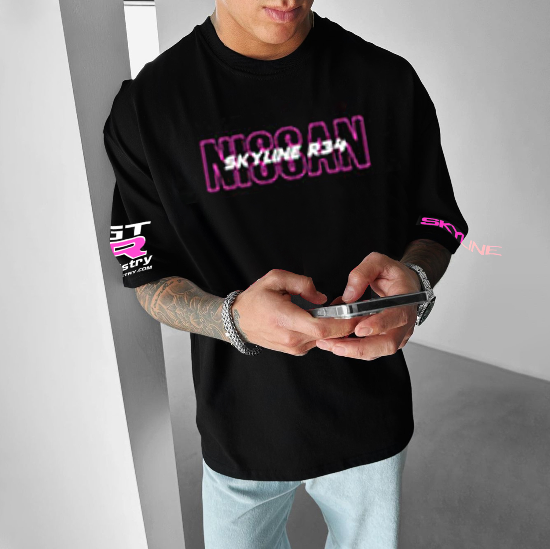 UNISEX Racing Printed T-shirt