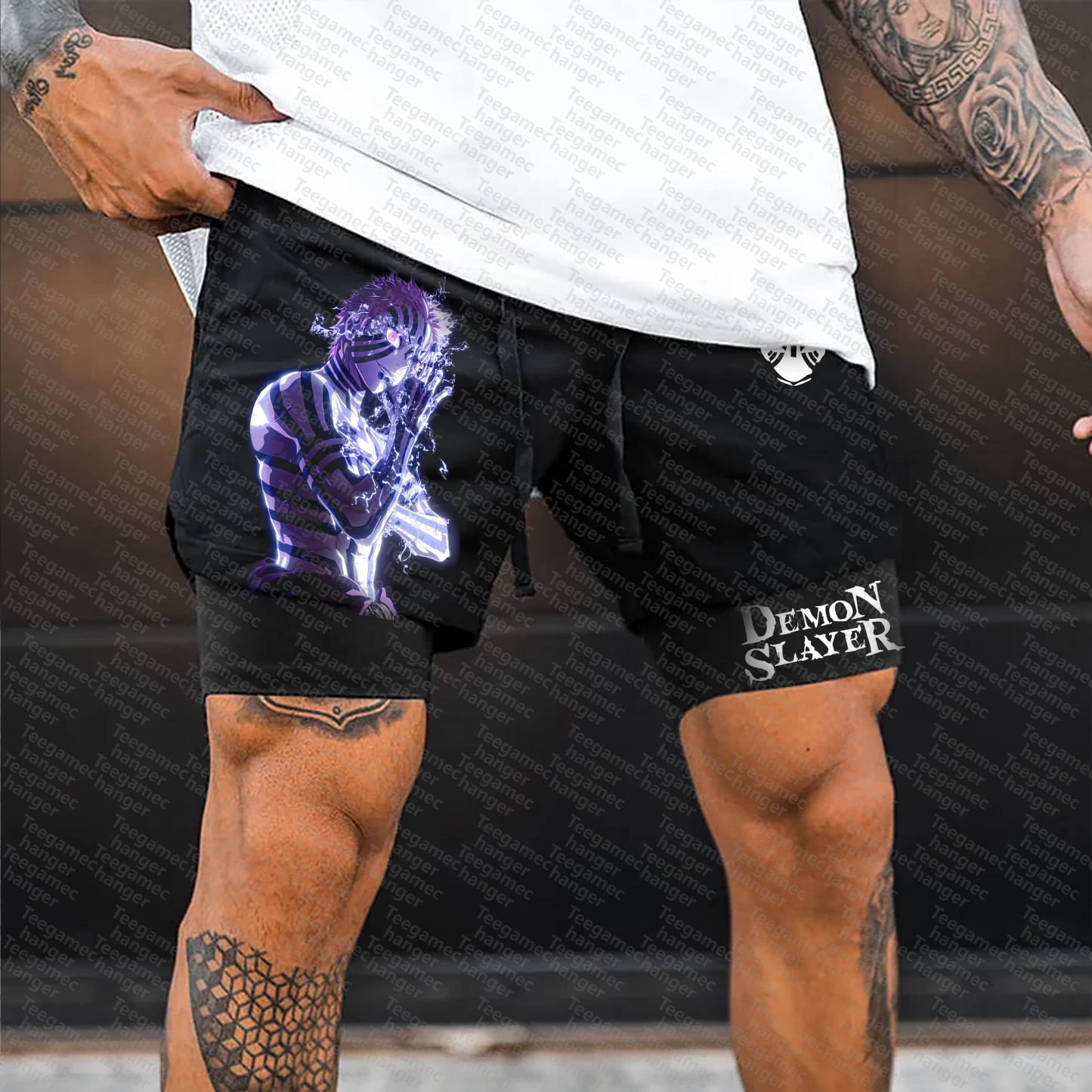 Unisex  “Demon Slayer” Casual Anime Streetwear Shorts