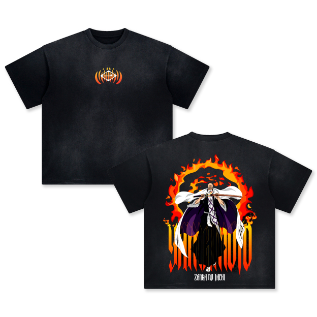 Unisex Fit ANIME Washed T-Shirt