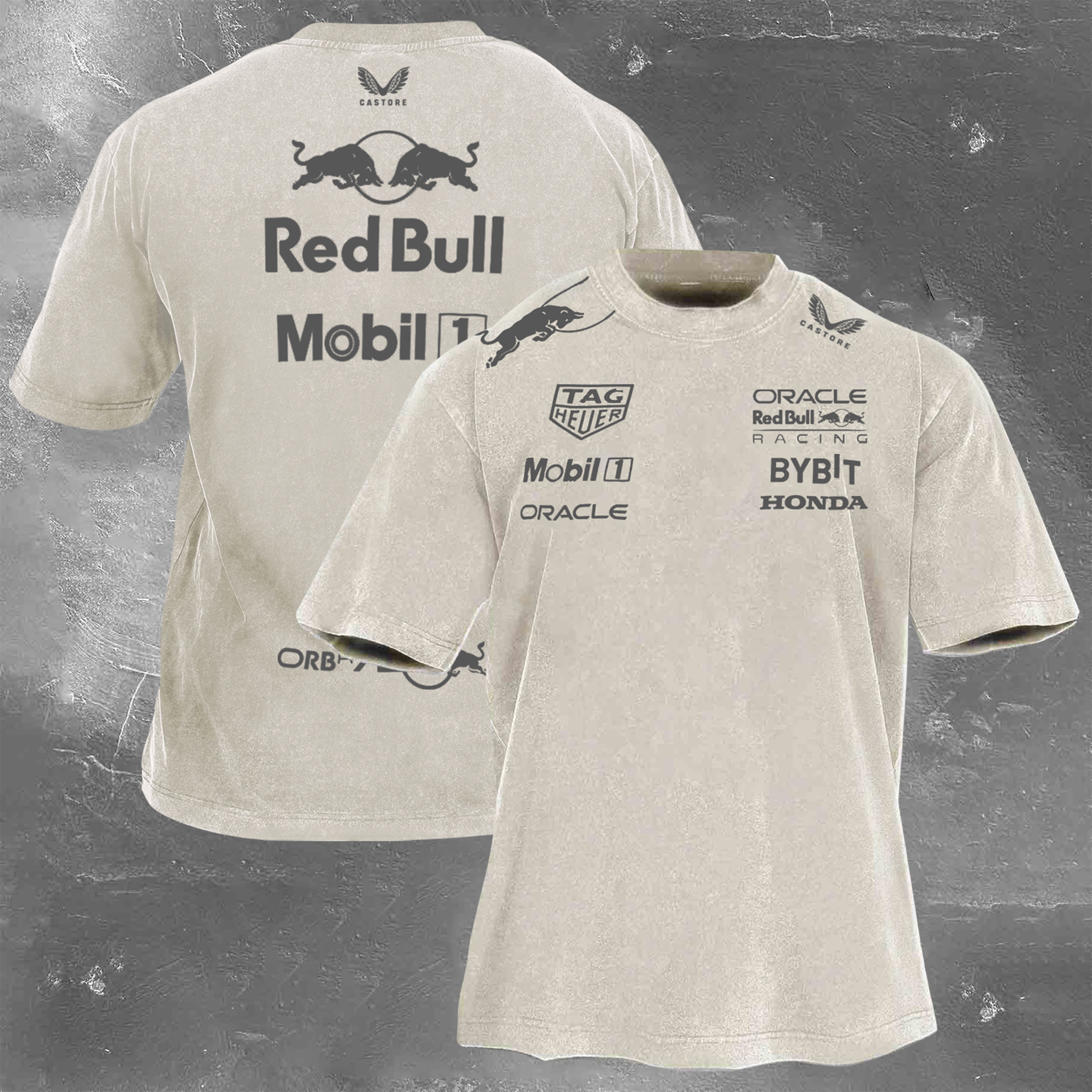 2025 Racing Casual Vintage Washed Tee 09