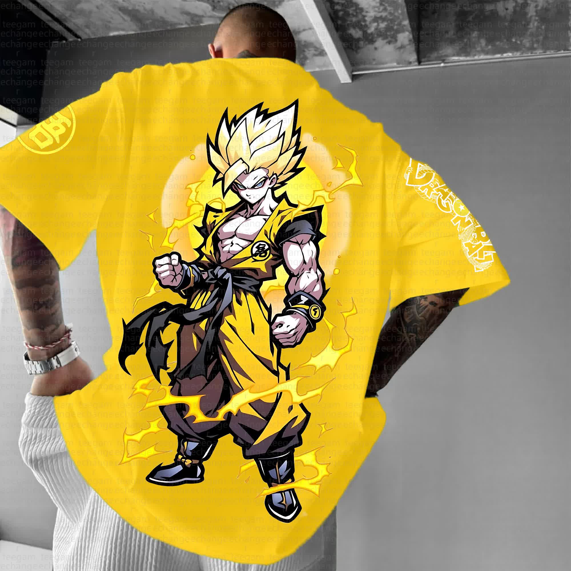 Unisex  "Dragonball" Anime Inspired Vintage T-Shirt