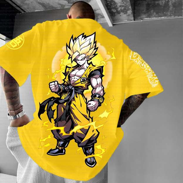 Unisex  "Dragonball" Anime Inspired Vintage T-Shirt