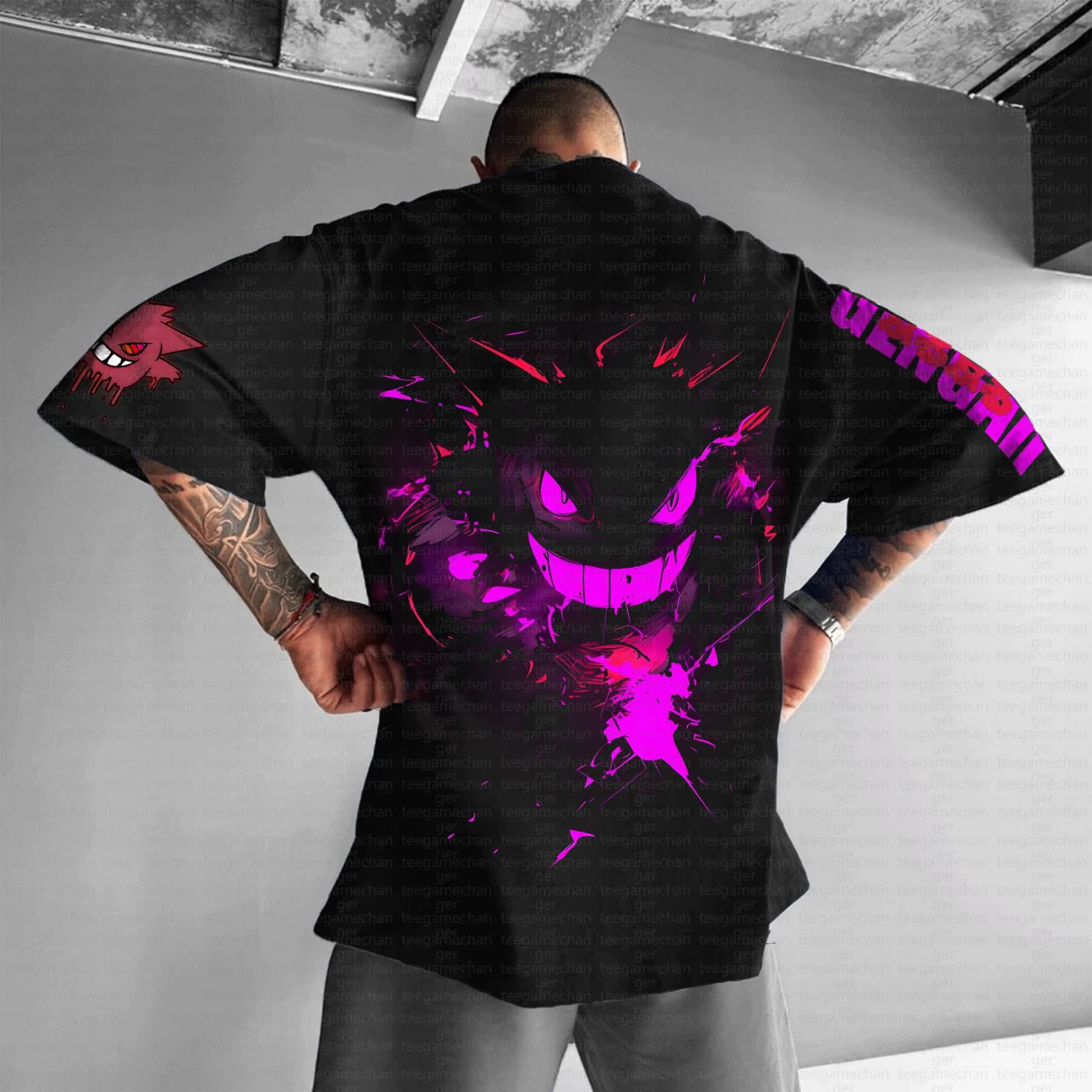 Unisex Anime Inspired Vintage T-Shirt