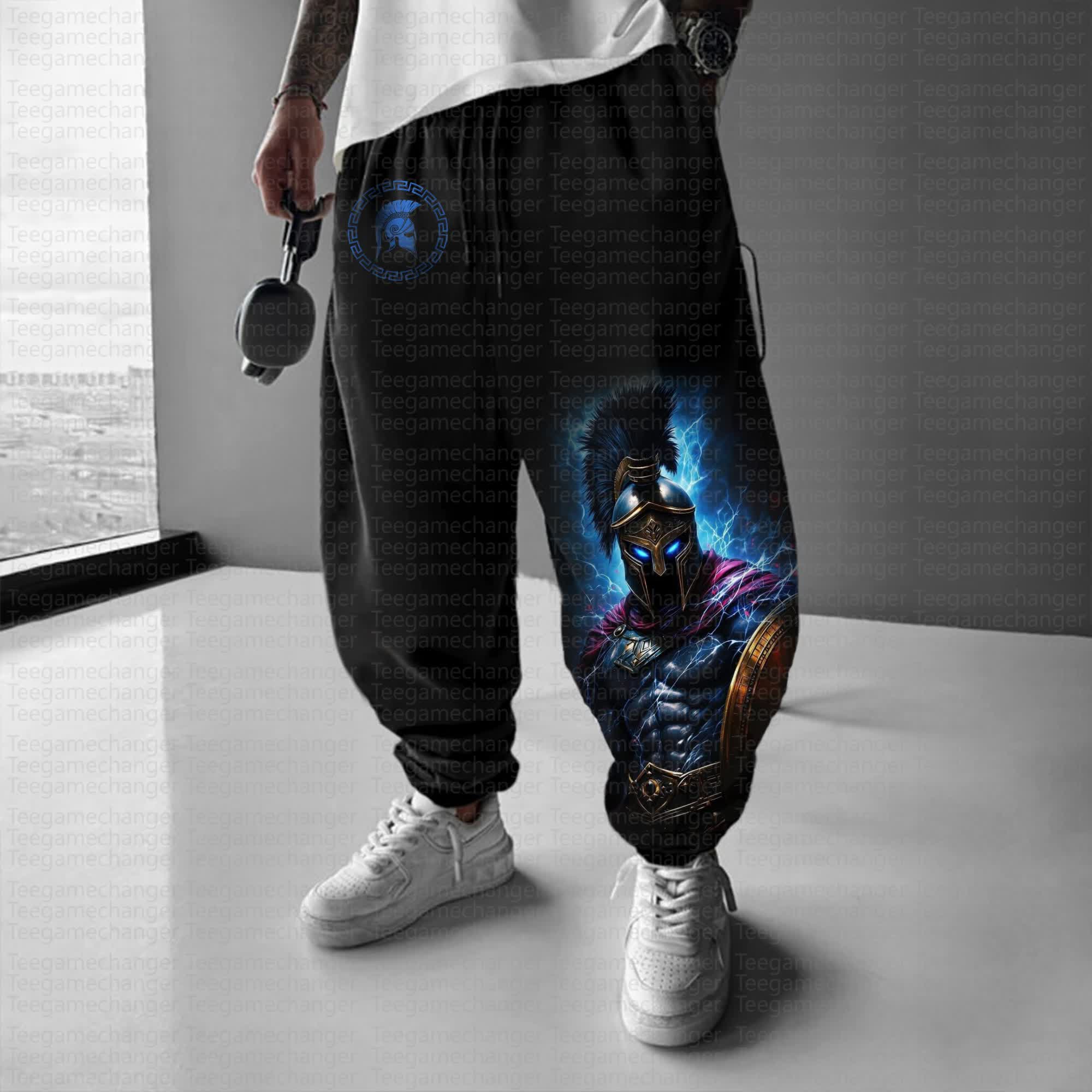 Unisex Anime Inspired Vintage Pants丨Spartan