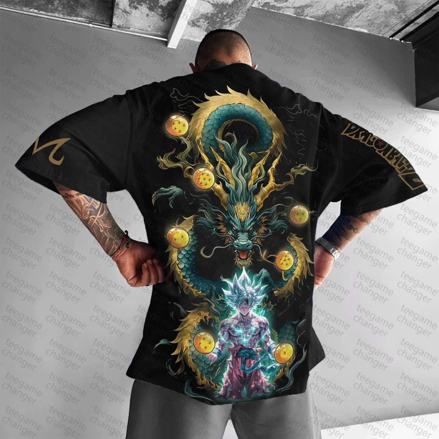 Unisex Anime"Dragon Ball" Inspired Vintage T-Shirt