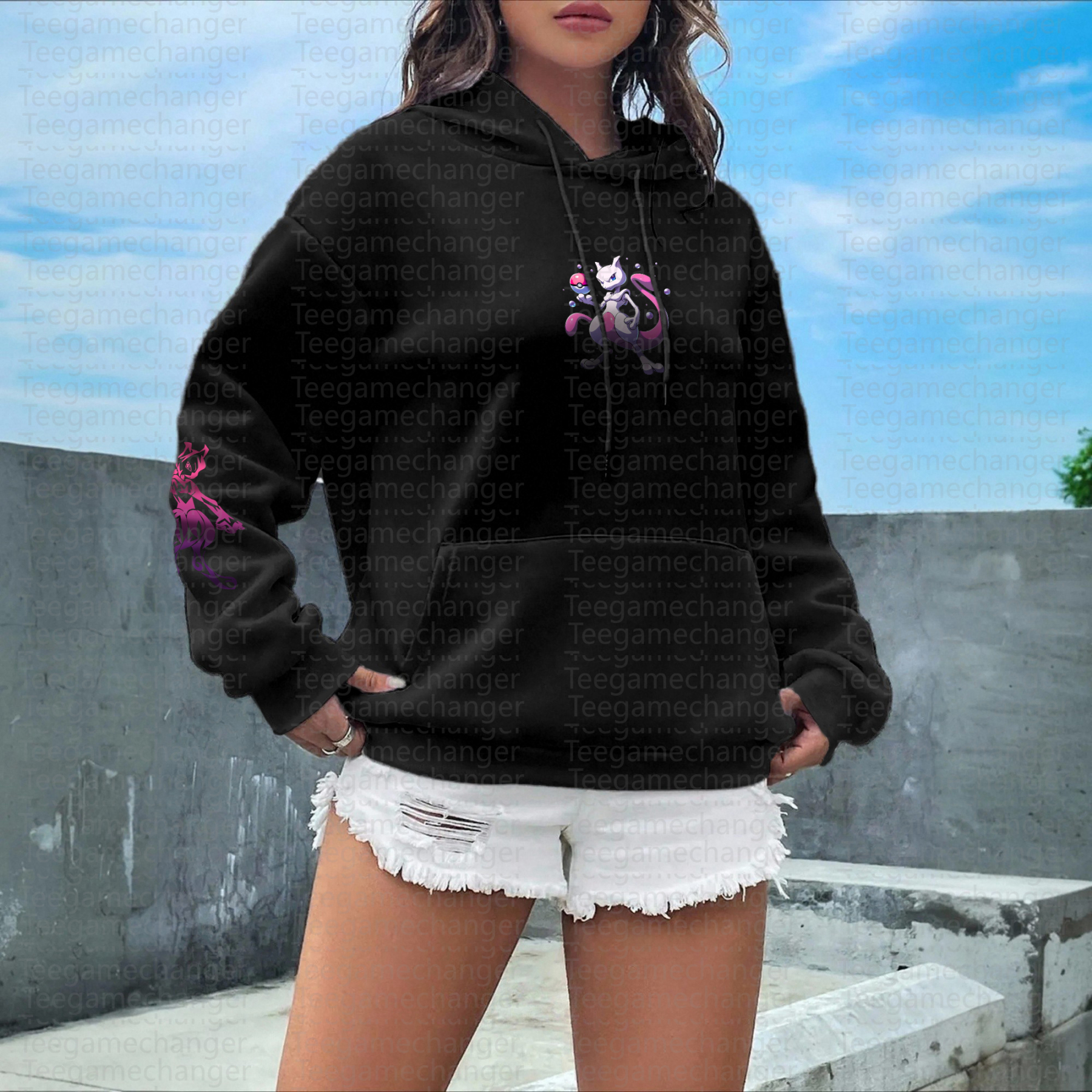 ‘’Pokémon " Anime Inspired Vintage Hoodie