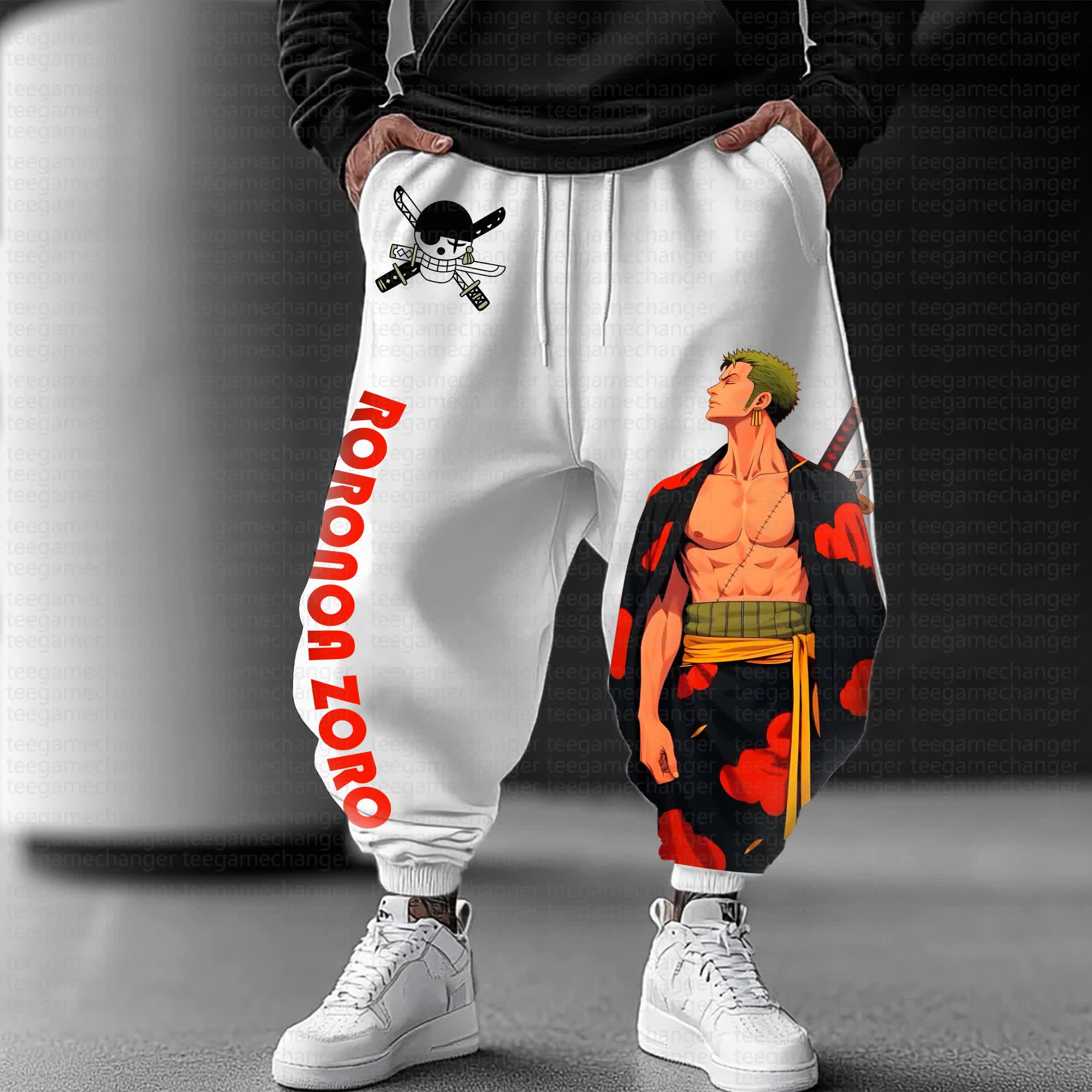 Unisex Anime Inspired Vintage Pants丨Demon Slayer X Pokémon