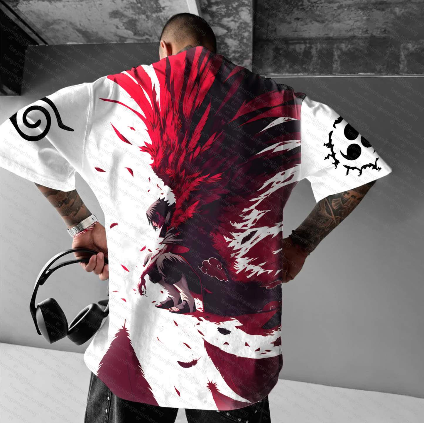 Unisex Anime Inspired Vintage T-Shirt