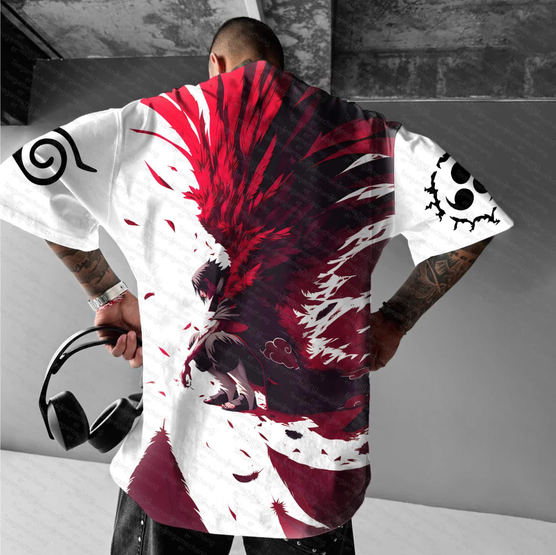 Unisex Anime Inspired Vintage T-Shirt