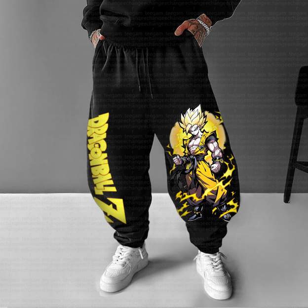 Unisex  “Dragon Ball” Casual Anime Streetwear Pants