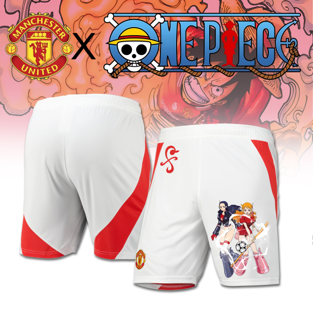 Unisex Retro Shorts | Manchester United x One Piece