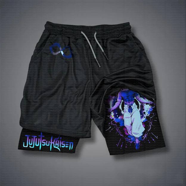 Unisex  “JJK” Casual Anime Streetwear Shorts