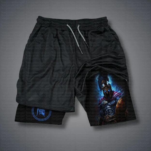 Unisex Casual Anime Streetwear Shorts 丨Spartan