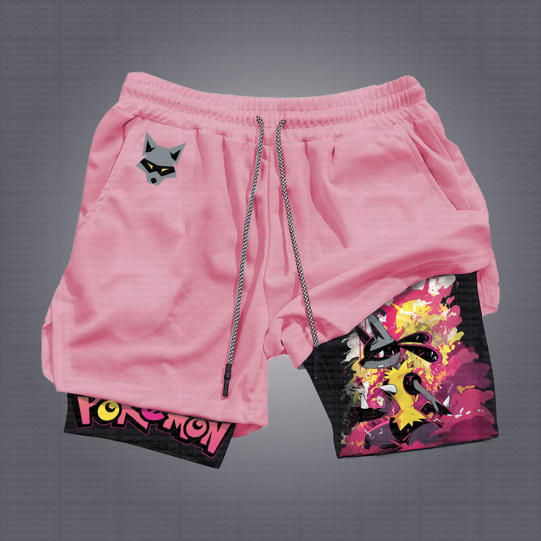 Unisex Casual Anime Streetwear Shorts