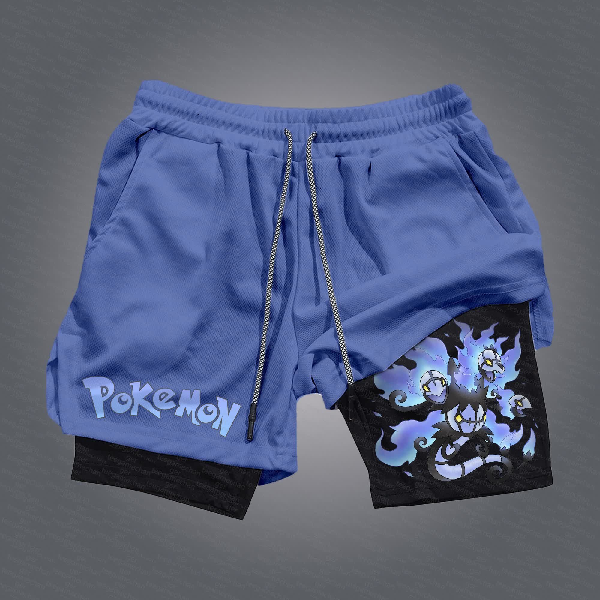 Unisex  “Pokémon” Casual Anime Streetwear Shorts