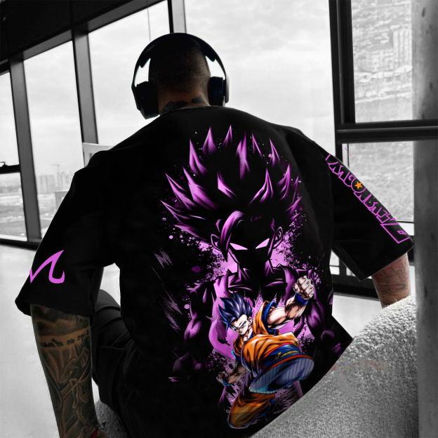 Unisex Anime Inspired Vintage T-Shirt丨Dragon Ball