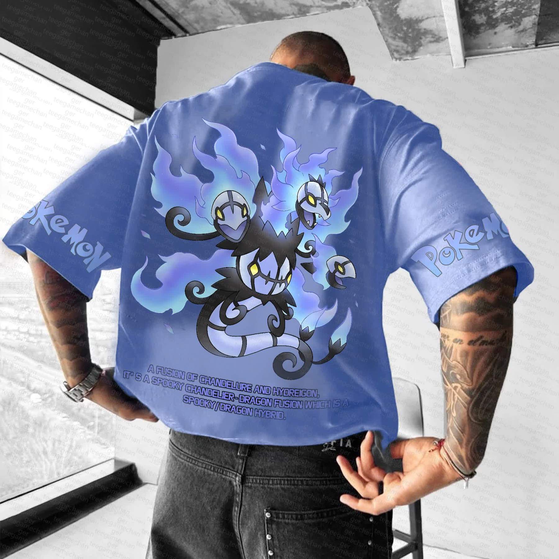 Unisex "Pokémon" Anime Inspired Vintage T-Shirt