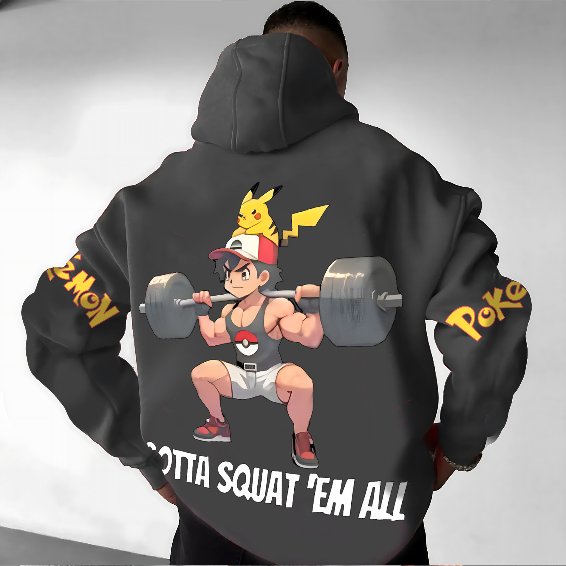 Unisex Oversized Anime Print Hoodie | One Piece