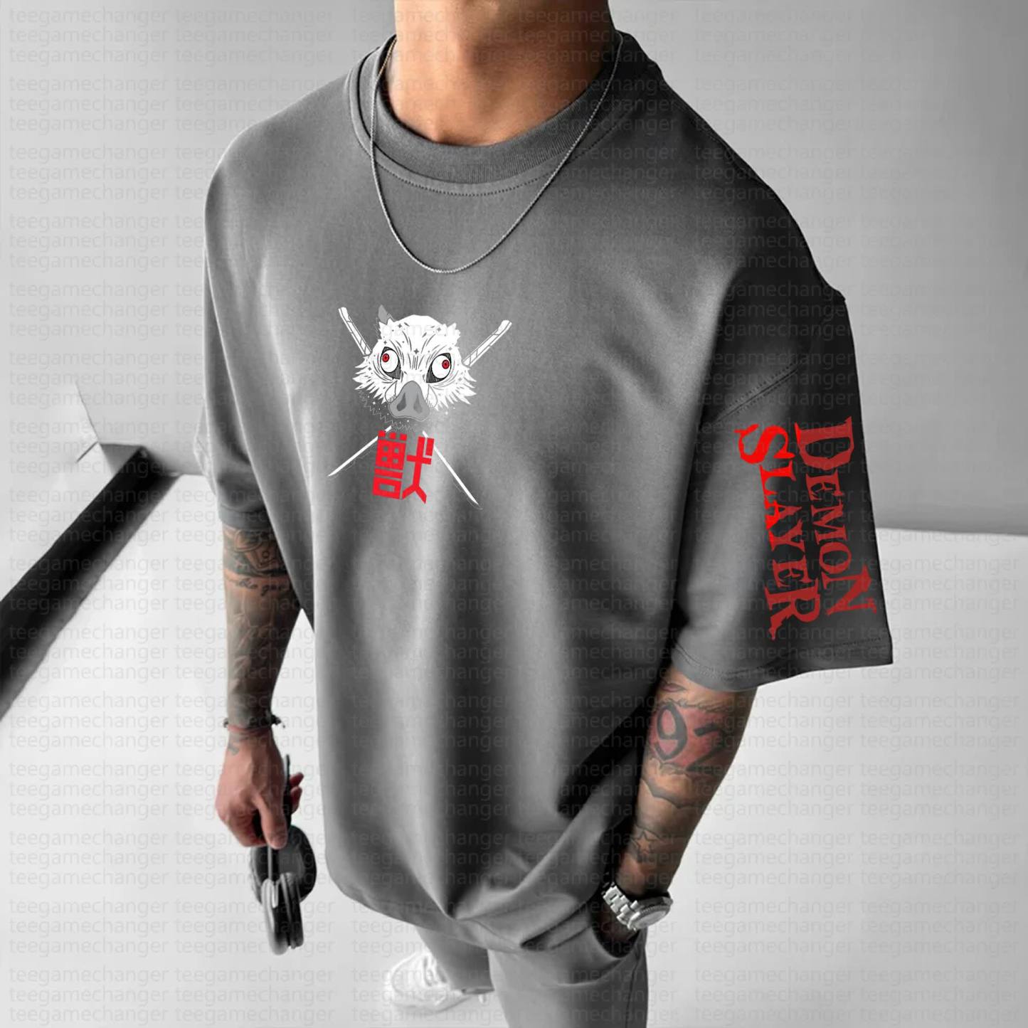 Unisex Anime Inspired Vintage T-Shirt丨Demon Slayer