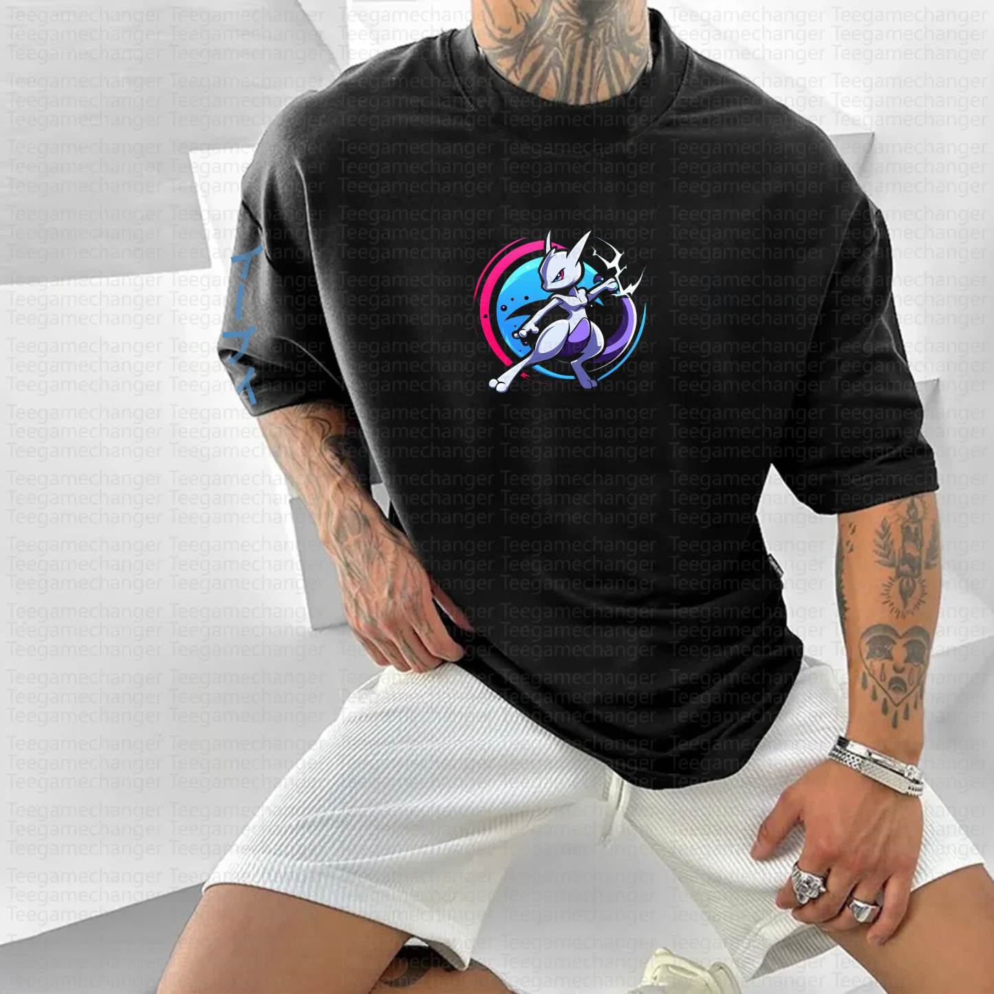 Unisex Anime Inspired Vintage T-Shirt丨Pokémon