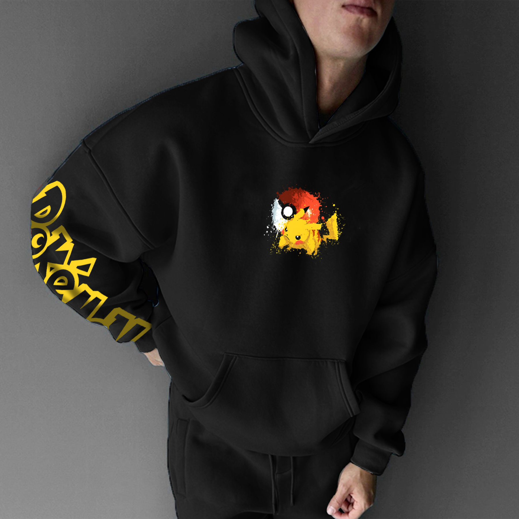 Unisex Anime Graphic Streetwear Vintage Hoodie