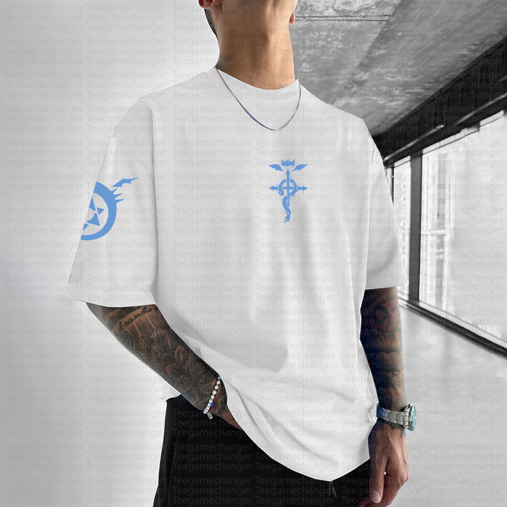 Unisex Anime Inspired Vintage T-Shirt | Fullmetal Alchemist