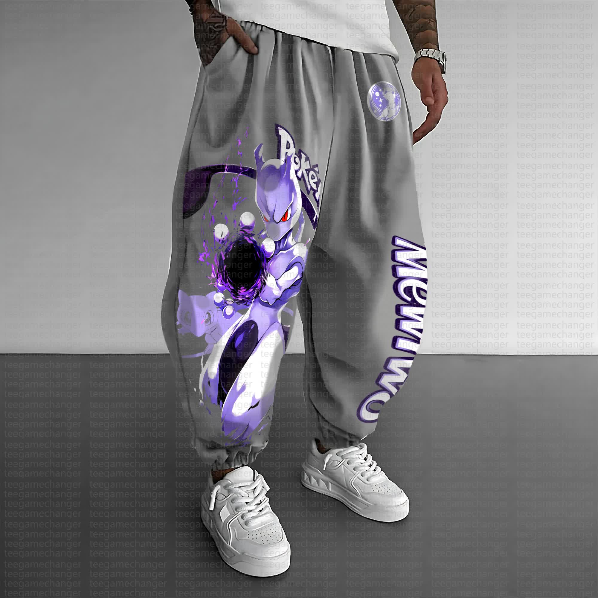 Unisex  “Pokémon” Casual Anime Streetwear Pants