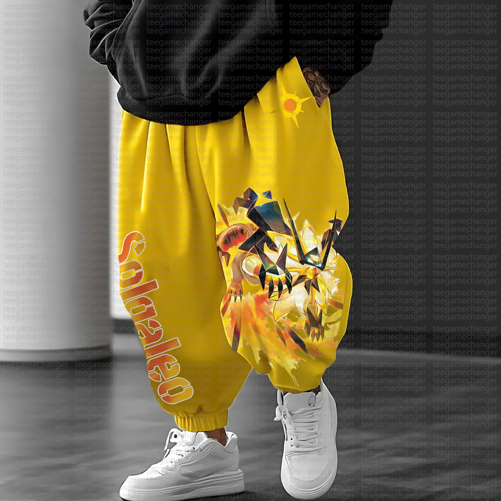 Unisex  “Pokémon” Casual Anime Streetwear Pants
