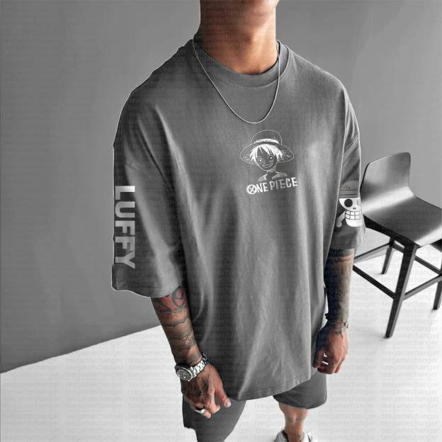 Unisex “One Piece” Anime Series Casual T-shirt